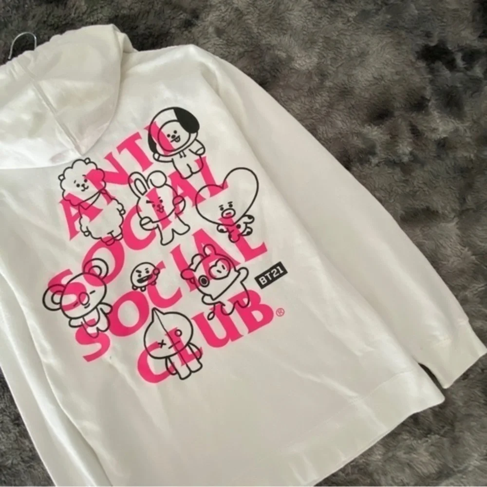Anti Social Social Club x BT21 Print Hoodie
